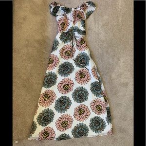 Loft flower dress size 0